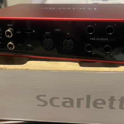 Focusrite Scarlett 8i6 3rd Gen USB Audio Interface 2019 - Present - Red / Black image 6