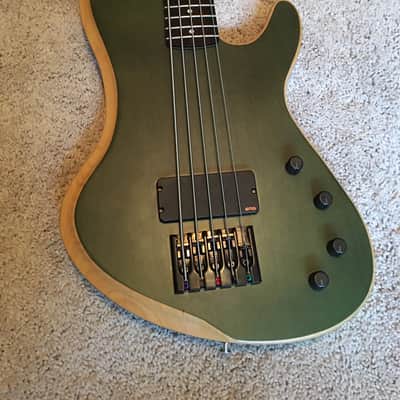 Killer B Guitars Killer B Custom 5 Green/Natural image 2