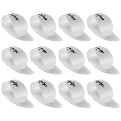 9013 Onglet pouces Gauchers Blancs Larges Sachet de 12 Dunlop image 1