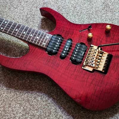 RARE! 1995 Ibanez RG570CT TBY - Transparent Burgundy, Wizard Neck / Made in Japan /, including hard case!FREE Shipping in EU! VIDEO! image 12
