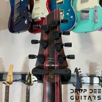 Schecter Keith Merrow KM-7 MK-III Artist L 7-String Electric Guitar-Lagoon Fade image 15