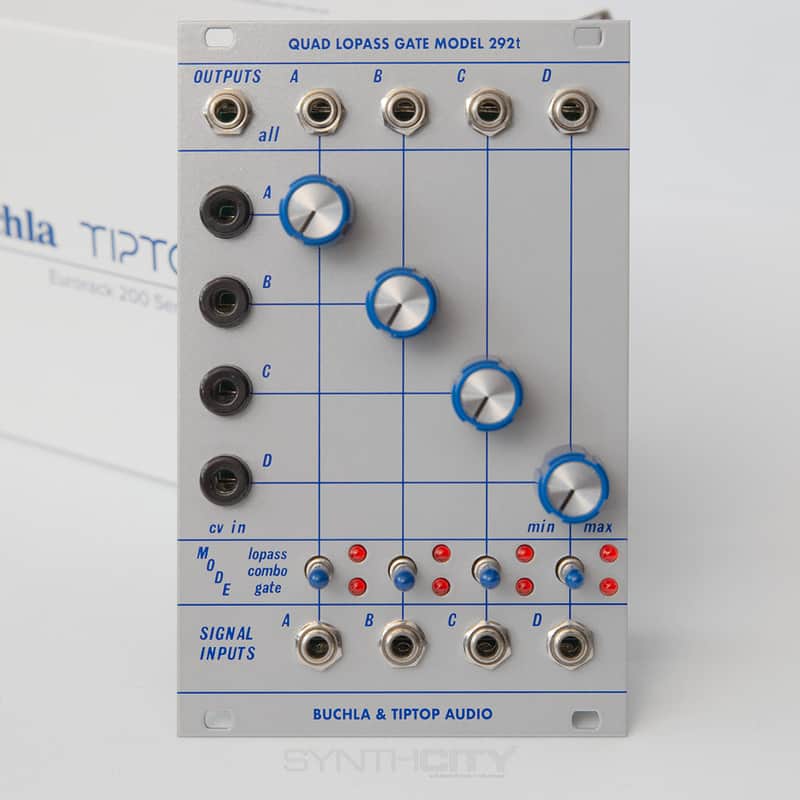 Tiptop Audio Buchla 292T Quad Lopass Gate (RHS) image 1
