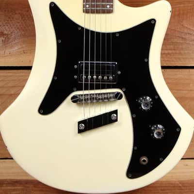 GUILD S60 Rare Vintage SOLID BODY Aged White Mahogany Orig Case + Manual 03430 image 5