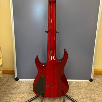 Agile 9-String 28 5/8” Scale Electric Guitar Septor Elite 928 EB CP Tribal Red image 8