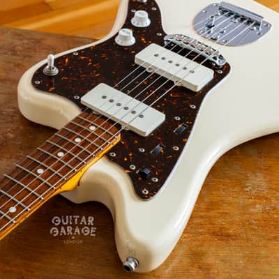 2014 Fender Japan Jazzmaster 62 Vintage Reissue Olympic White Tortoishell - cool MIJ! image 16