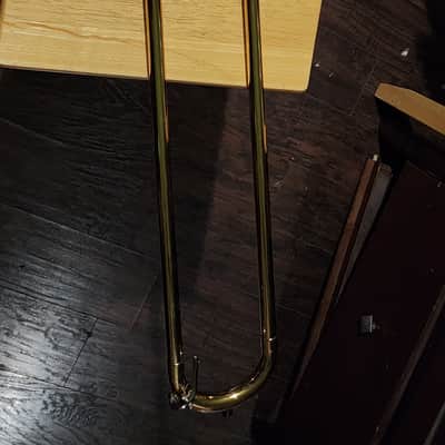 Yamaha YSL-446G Intermediate Bb/F Trombone 2010s - Lacquered Brass image 10