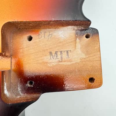 MJT Telecaster Body Alder Relic Nitro Light MJT5445 image 10