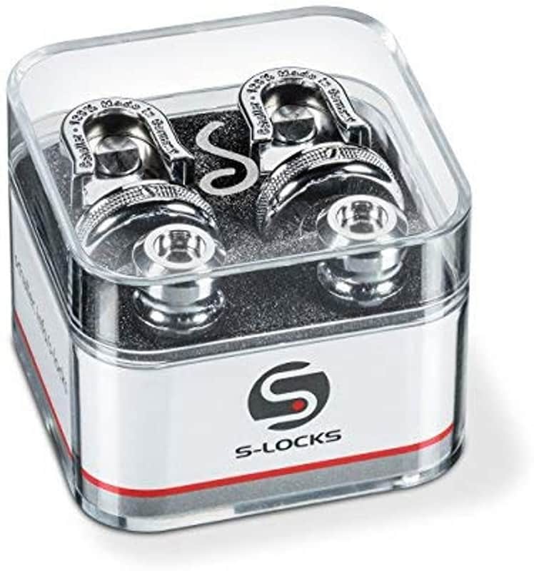 Schaller S-Locks Strap Locks - Chrome image 1