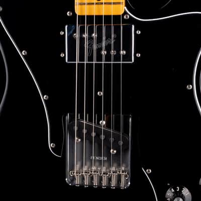 Pre Owned 2024 Fender American Vintage II 1977 Telecaster Custom Black With OHSC image 4