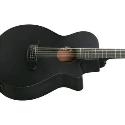 Ibanez AEG1221 12-string Acoustic-Electric Guitar - Black Out image 5