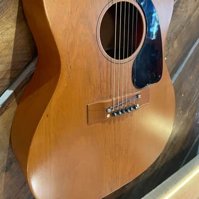 1969 Gibson B-15 Parlor Acoustic Guitar, Natural Mahogany image 3