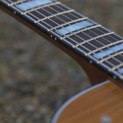 Gretsch G6134TFM-NH Nigel Hendroff Signature Penguin™, Ebony Fingerboard - Amber Flame image 18