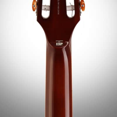 ESP LTD TL-6N Thinline-6 Nylon Classical Acoustic-Electric Guitar, Natural image 8