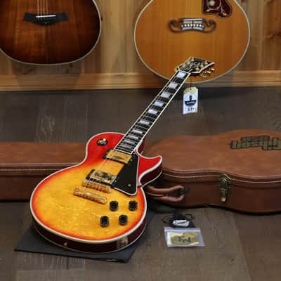 Case Queen! 1993 Gibson Les Paul Custom Electric Guitar Birdseye Sunburst + OHSC