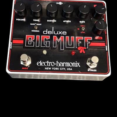 Electro-Harmonix Deluxe Big Muff Pi Distortion / Sustainer 2014 - Present - Black / Red X4945 image 2