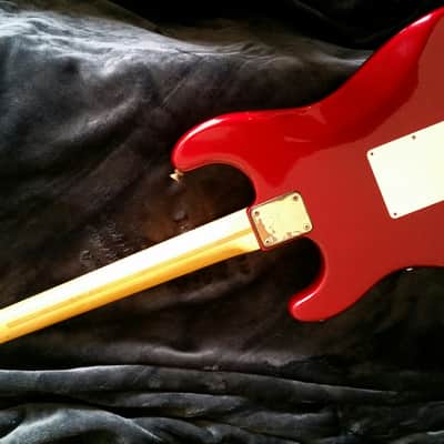 Fender THE STRAT 1980 Candy Apple Red VINTAGE GUITAR image 5