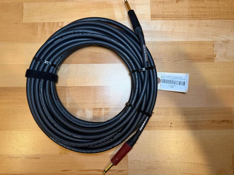 Mogami Platinum Guitar-40 1/4" TS to 1/4" TS - 40' 2010s - Standard image 1