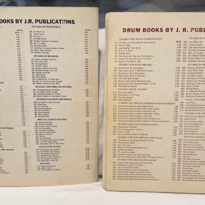 Monster Book of Rock Drumming & Rock And Roll Bible Of Coordination - Vintage Joel Rothman - Music Books image 2