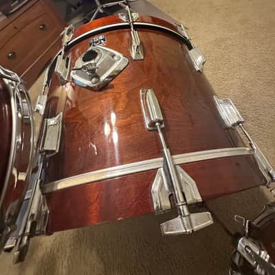 Tama SuperStar Drum Kit 22/13/16/16 Mahogany Finish image 11