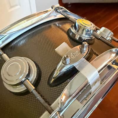 DW Collector's Knurled Series Steel 5.5x14" Snare Drum image 15