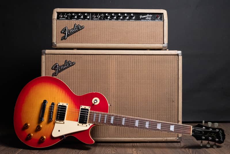1997 Epiphone Les Paul Standard - in Cherry Sunburst | Reverb