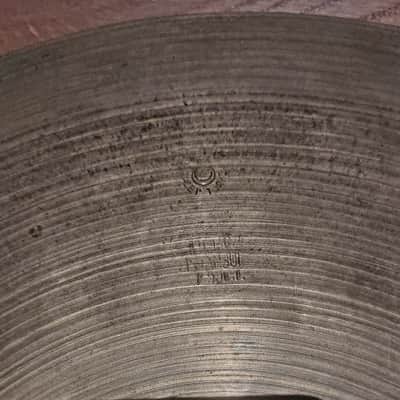 K ZILDJIAN istanbul 15" hihat 1960s-1970s - B20 image 12