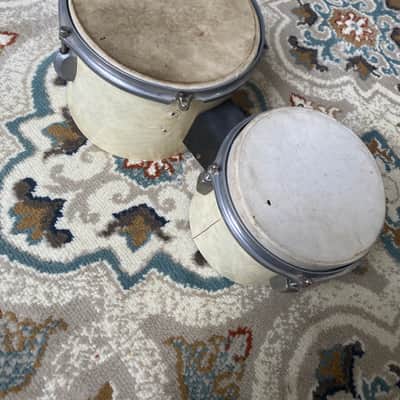 Trixon Bongos - White Marine Pearl - 6” and 8” image 2