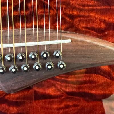 Dean JC-QM-12-TGE / 12-String Jumbo Cutaway / compare with Gretch Guild Alvarez Takamine image 8