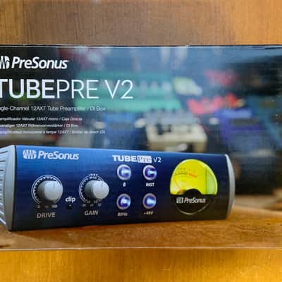 PreSonus TubePre v2 Mic / Instrument Preamplifier | Reverb