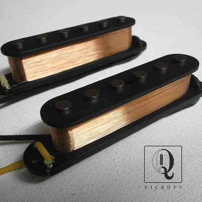 JAGUAR A5 Pickups Bridge Neck HOT Texas Special Vintage Hand Wound Fits Fender Q pickups Jag Offset image 1