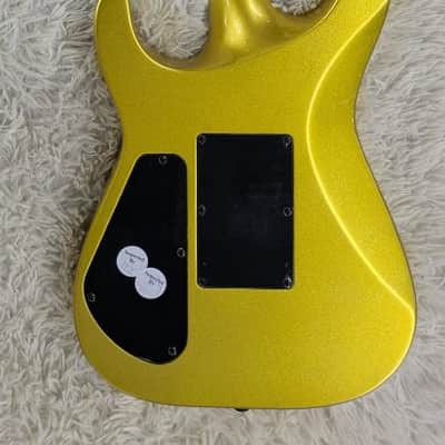 Jackson X Series Soloist SLX DX electrc guitar, Laurel Fingerboard, Gold Bullion image 7