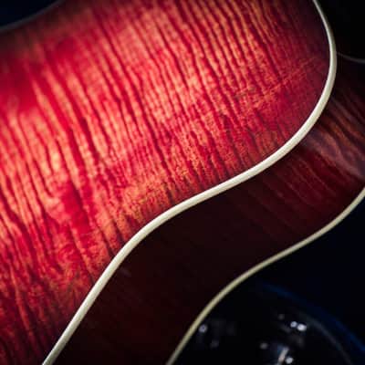 National Scheerhorn Figured Maple Roundneck 2019 image 12