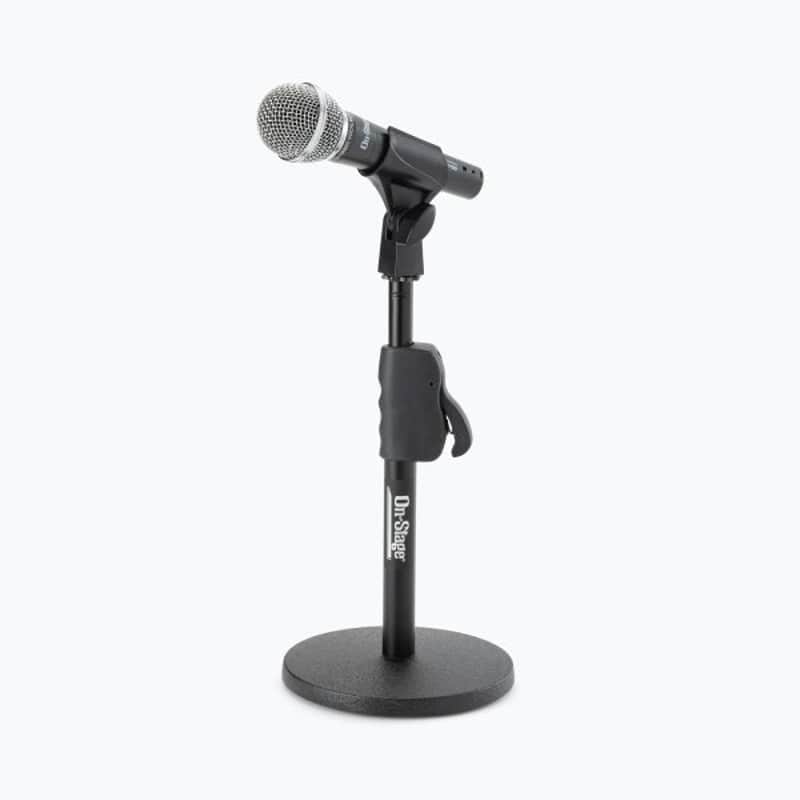 On-Stage DS7200QRB Quick-Release Desktop Mic Stand image 1