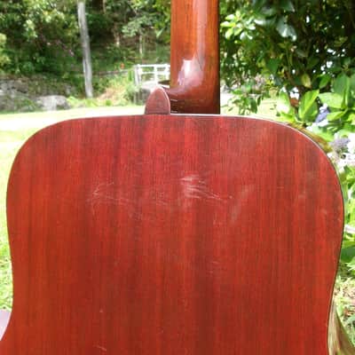 1971 Yamaha FG180 Red Label Nippon Gakki+Rocket Case image 8