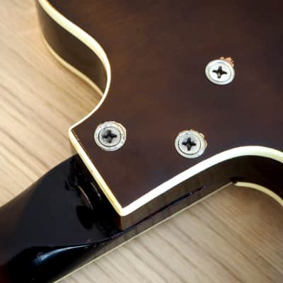 1961 Harmony H74 Meteor Neo Cutaway Vintage Guitar Near Mint DeArmond Gold Foil Pickups w/ohc image 16