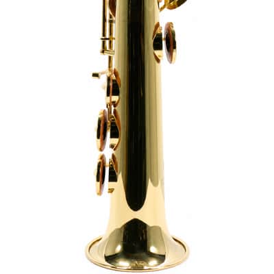 Jupiter JSS1000Q Intermediate Bb Soprano Saxophone in Gold Lacquer SN FF01093 image 10