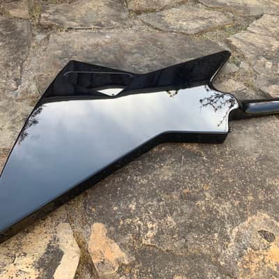 ESP MX250 Explorer 1993 Black NOS condition bell truss rod Metallica Hetfield model image 18