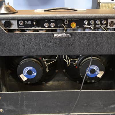 Fender Twin Reverb Amplifier 1971 - Black image 2