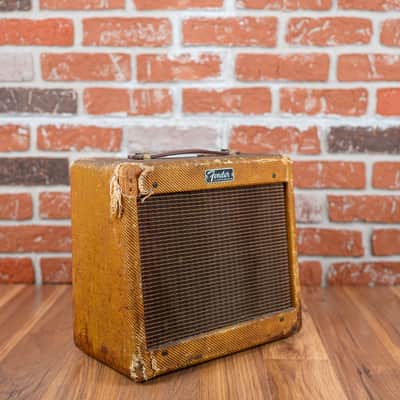 Fender Champ 5F1 Narrow Panel 5-Watt 1x8" Guitar Combo 1963/1964 - Tweed image 2