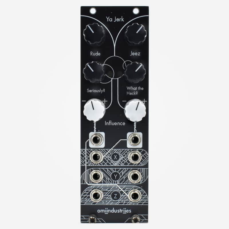 Omiindustries YA JERK Eurorack Dual Chaotic Fluctuating Random Source Module image 1