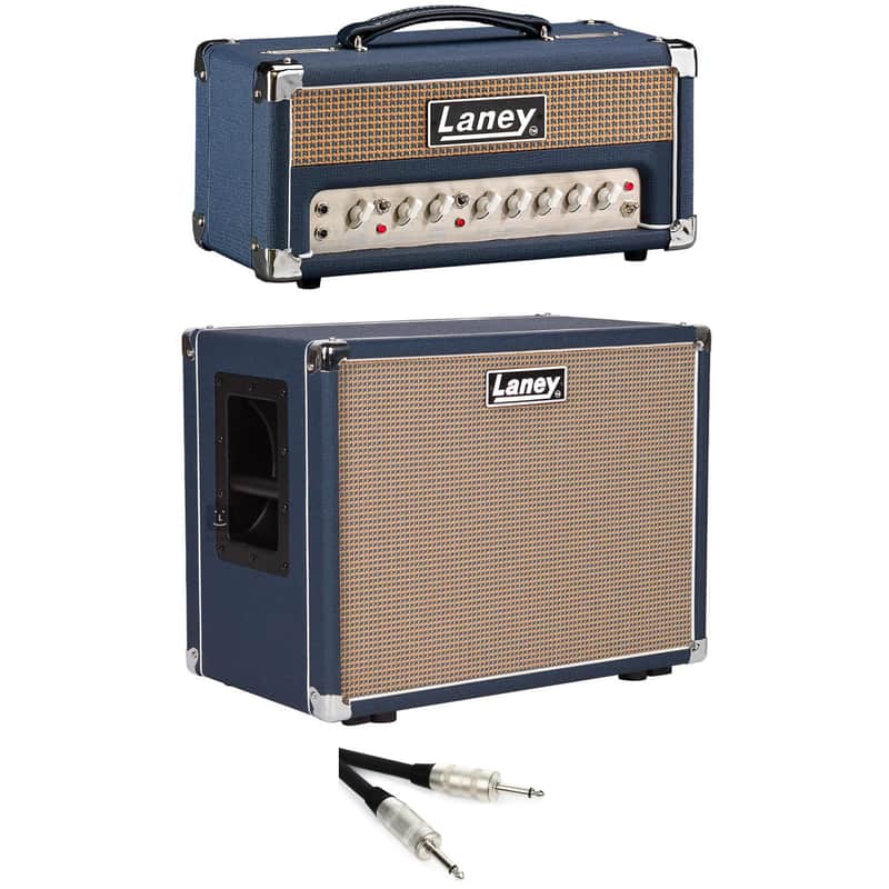 Laney Lionheart L5-Studio 5-watt Amplifier Head/USB Interface and 30W 1 x 12-inch Guitar Cabinet image 1