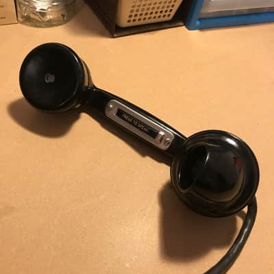 Vintage Army Telephone  Microphone by Weird & Wired (2022, Black & Green) image 8