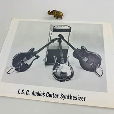 I.S.C. Audio Condor GSM Guitar Synthesizer — Original Promotional Flyer (c. 1970–1971) image 1
