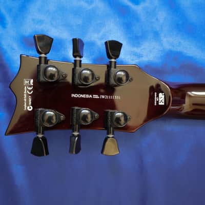 ESP LTD EC-1000 Evertune FM 2018 - Present - Dark Brown Sunburst image 13