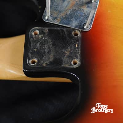 ALL ORIGINAL, 8.3LB! 1969 Fender Precision Bass Sunburst image 8