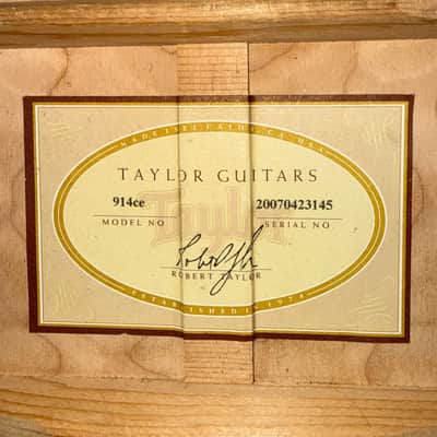 Taylor Build to Order (BTO) 914ce – Quilted Maple Back & Sides image 21