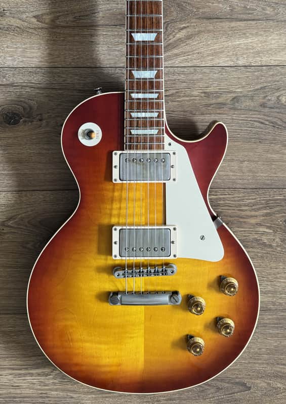 2013 Gibson Custom Shop Historic '58 Les Paul Standard Reissue Ice Tea VOS R8 image 1