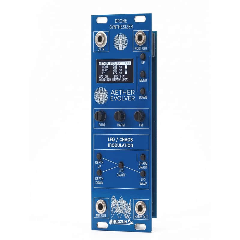 BIGZUN AETHER EVOLVER - Eurorack Drone Synthesizer Module 8HP | Generative Ambient Modular Synth image 1