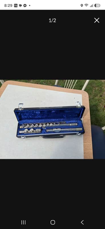 Buffet Crampon 225 Cooper Scale Flute Silver
