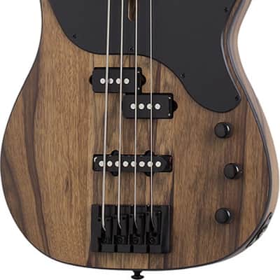 Schecter Model-T 4 Exotic Black Limba - Natural Satin (2832) image 2